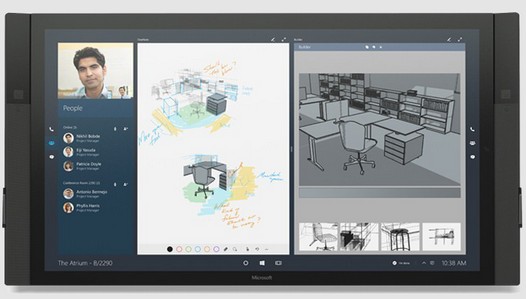 Surface Hub - Windows 10 планшет от Microsoft, размеры которого больше размеров среднего телевизора