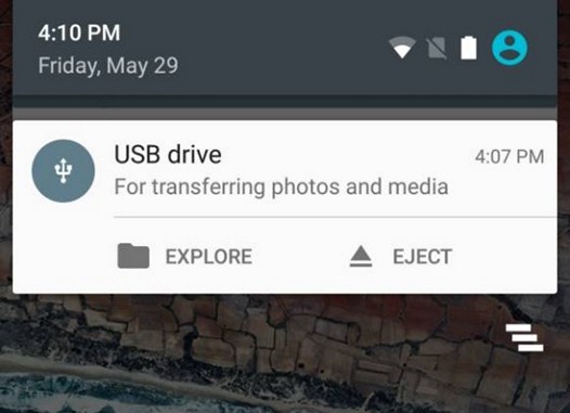 Android-М получил встроенный менеджер файлов для USB накопителей