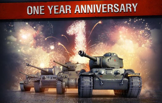 Игры для планшетов. World of Tanks Blitz получит бесплатный контент к первой годовщине игры