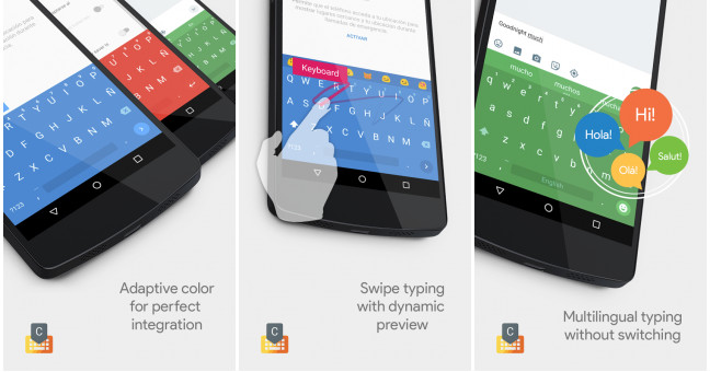 Программы для Android. Клавиатура Chrooma Keyboard обновилась до версии 3.0. Новые жесты, темы, адаптивные цвета, интеграция с Google Now и пр.