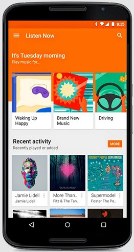 Google Play Музыка для iOS и Android получила контекстные плейлисты в большинстве регионов Европы, включая Чехию, Украину, Беларусь, Болгарию, Польшу, Хорватию и пр.