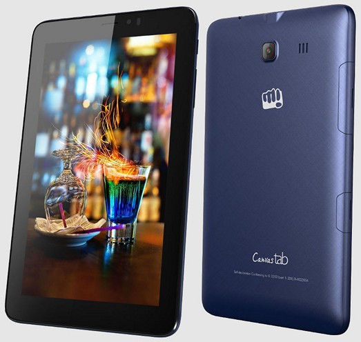 Micromax Canvas Tab P701. Семидюймовый Android планшет с ценой в пределах $100