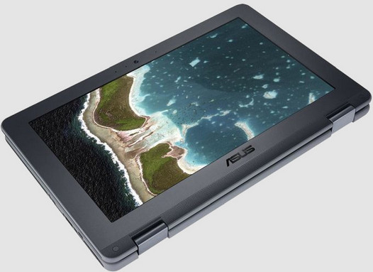 Asus Chromebook Flip C213NA. Конвертируемый в планшет хромбук с процессором Intel Apollo Lake на борту