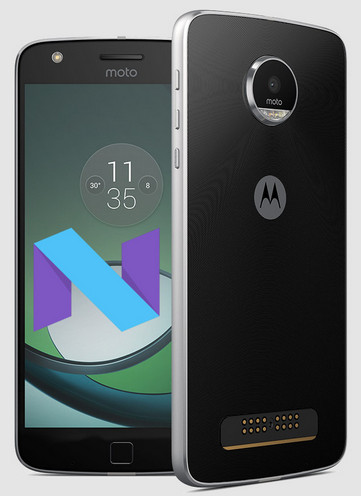 Обновление Android 7.1.1 Nougat для смартфонов Moto Z Play выпущено