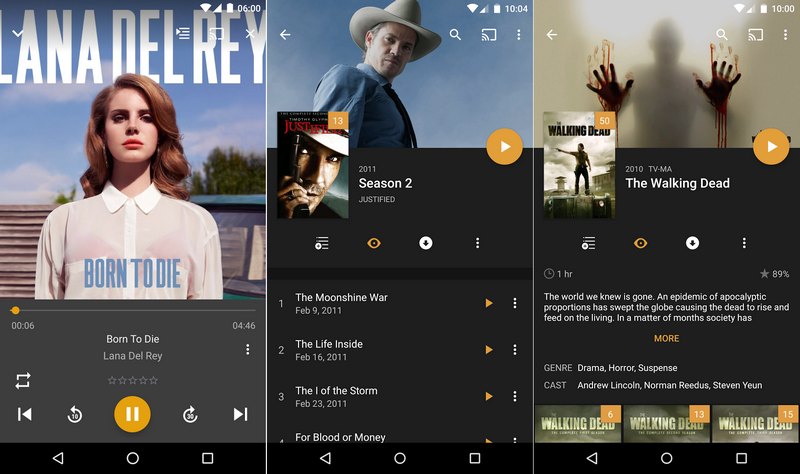 Приложения для Android. Скачать APK файл Plex v6.0 с возможностью воспроизведения медиа фалов, хранящихся на устройстве