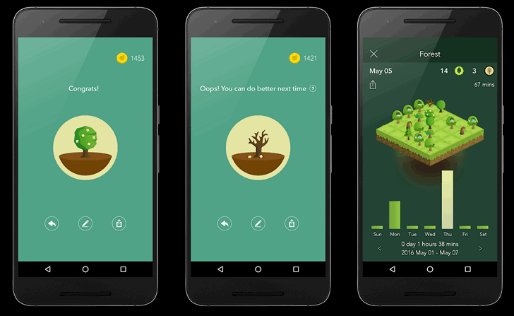 Приложения для мобильных. Forest: Stay focused поможет вам избавиться от зависимости от смартфона