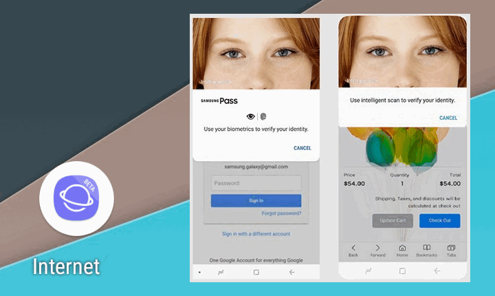 Браузер Samsung Internet 7.4