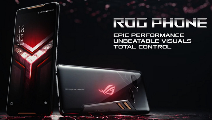 ASUS ROG Phone. Игровой смартфон с мощнейшей начинкой и широким набором аксессуаров