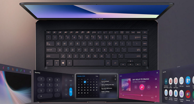 ASUS ZenBook Pro 15 и ZenBook Pro 14. Ноутбуки флагманского уровня с сенсорным экраном на месте тачпада