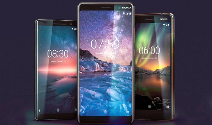 Nokia 7 Plus, Nokia 6.1 и Nokia 8 вскоре получат функцию распознавания лиц Face Unlock 