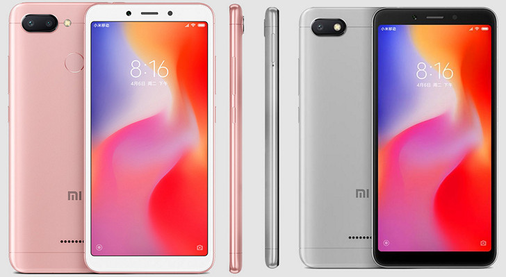 Xiaomi Redmi 6 и Redmi 6A. Два недорогих смартфона с вытянутыми в длину экранами.