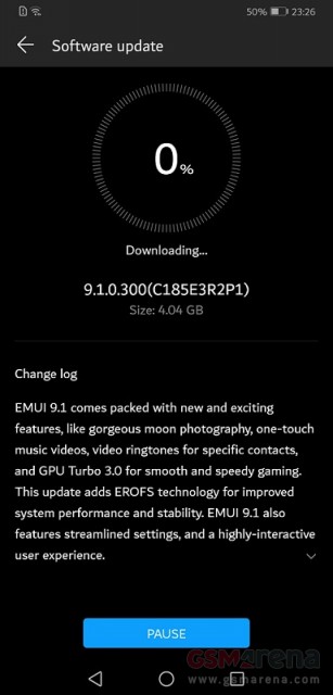 Обновление EMUI 9.1 для Huawei Mate 20 X выпущено и уже начинает поступать на смартфоны в отдельных регионах мира