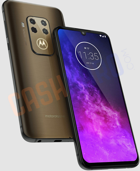 Так будет выглядеть Motorola One Pro с четырьмя камерами 