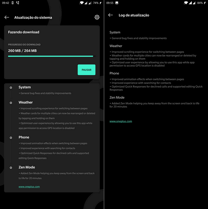 Обновление OxygenOS Open Beta 35 и 33 для OnePlus 5 и OnePlus 5T выпущено. Режим Zen Mode и прочие усовершенствования
