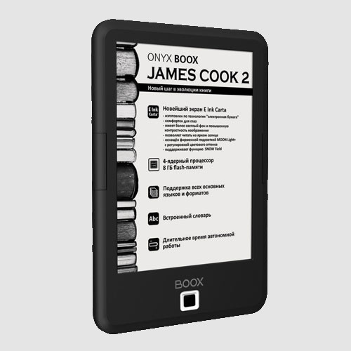 ONYX BOOX James Cook 2. Недорогой букридер с MOON Light+ подсветкой экрана