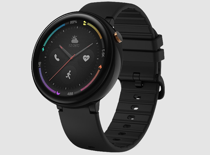 Amazfit Verge 2: AMOLED дисплей, eSIM, процессор Snapdragon Wear 2500 и опциональный датчик для снятия кардиограммы за $145 и выше