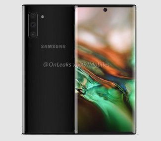 Samsung Galaxy Note 10. Так будет выглядеть флагманский фаблет корейского производителя