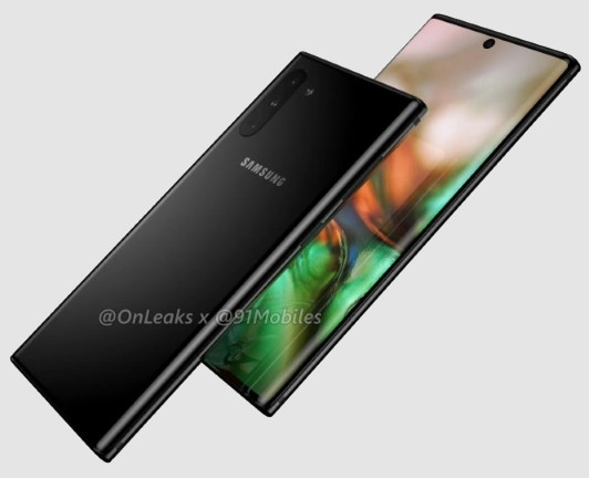 Samsung Galaxy Note 10. Так будет выглядеть флагманский фаблет корейского производителя