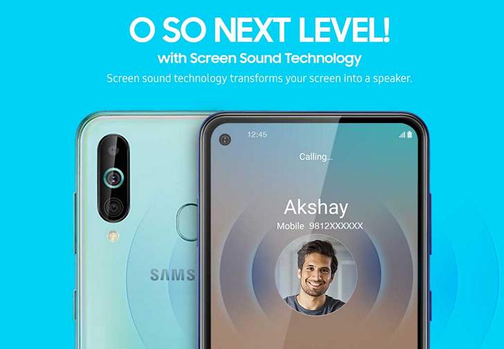 Samsung Galaxy M40. Смартфон среднего уровня с излучающим звук экраном и тройной камерой за  $290