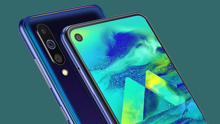 Samsung Galaxy M40. Смартфон среднего уровня с излучающим звук экраном и тройной камерой за  $290