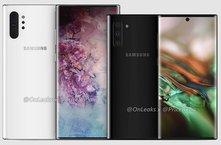 Samsung Galaxy Note 10 Pro. Дизайн смартфона на рендерах от Oneleaks (Видео)