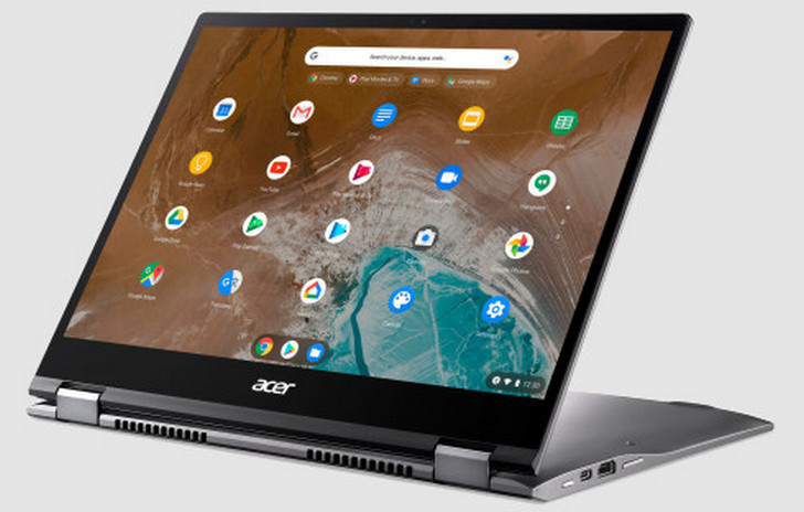 Acer Chromebook Spin 713 с процессорами Intel 10-го поколения и Chromebook Spin 311 начального уровня. Два новых хромбука официально представлены