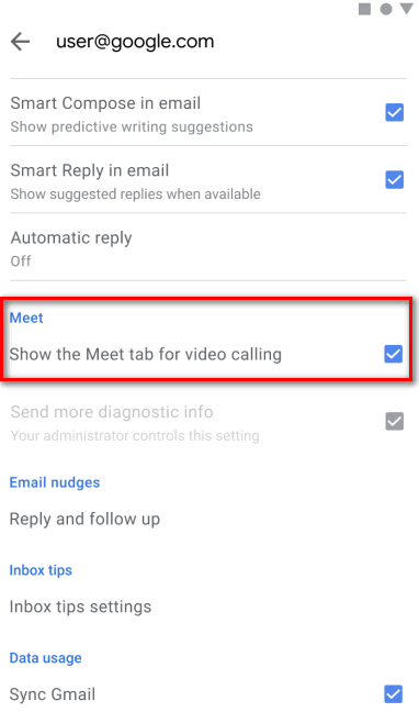 Gmail для iOS и Android получило новую вкладку Meet для видеоконференций. Её можно отключить при желании