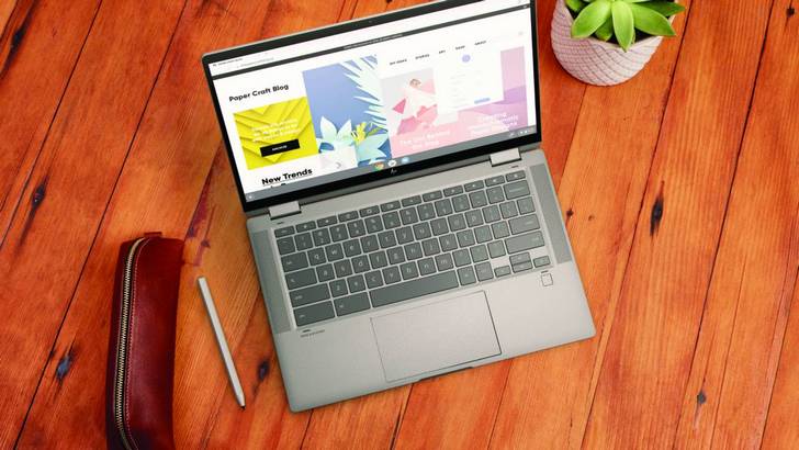 HP Chromebook x360 14c. Конвертируемый в планшет ноутбук с операционной системой Chrome OS на борту за $499