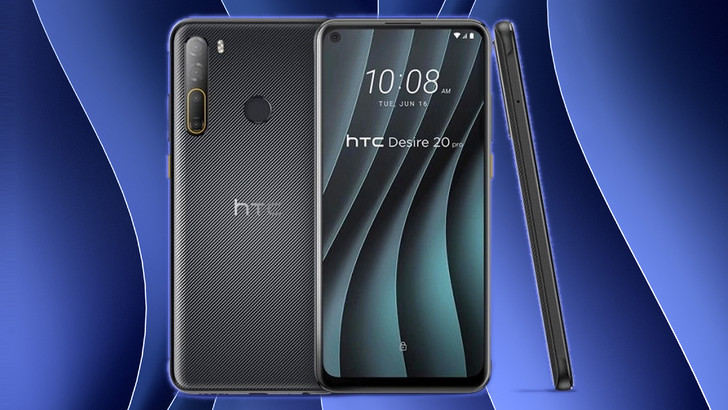 Скачать обои от HTC Desire 20 Pro