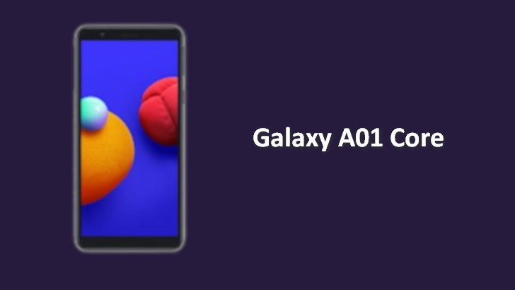 Galaxy A01 Core. Готовящийся к выпуску ультрабюджетный смартфон Samsung засветил данные о себе в консоли Google Play