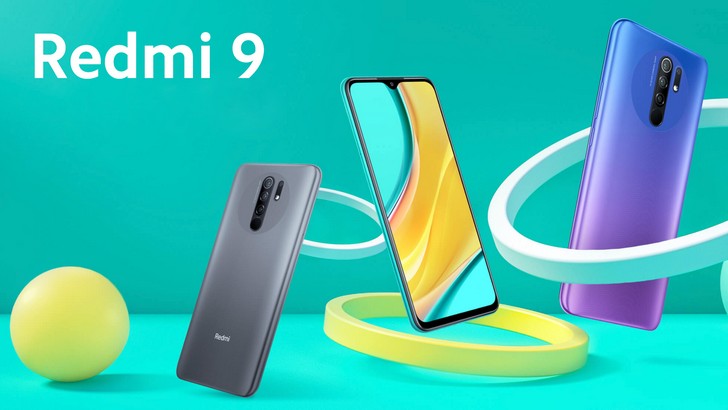 Redmi 9 официально представлен в Европе. Дисплей с размером 6.53 дюйма, процессор MediaTek Helio G80, камера с четырьмя объективами, NFC модуль и батарея с емкостью 5020 мАч за 139 евро и выше