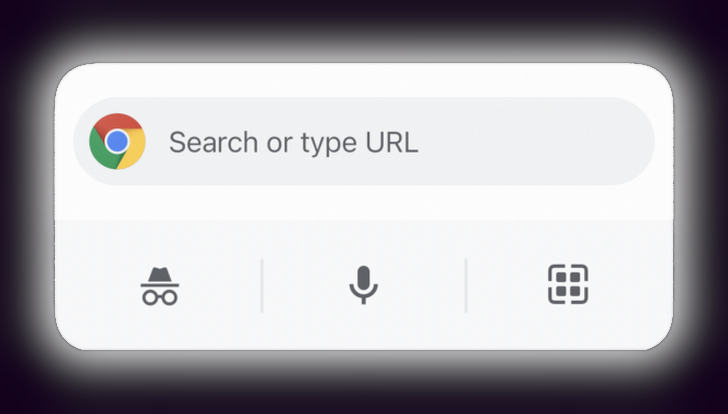 Браузер Chrome для Android получит новый виждет с быстрыми действиями аналогичный виджету из iOS 