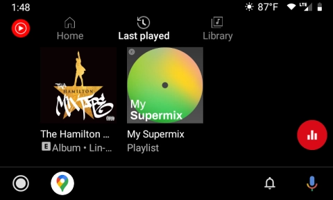Android Auto получил обновленный интерфейс YouTube Музыка