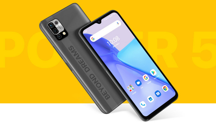 UMIDIGI Power 5. Недорогой смартфон с 6,53-дюймовым дисплеем, процессором Helio G25 и аккумулятором с емкостью 6150 мАч за $99,99