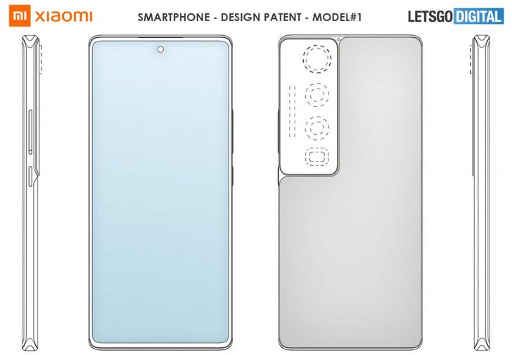 Такой дизайн могут иметь будущие смартфоны Xiaomi