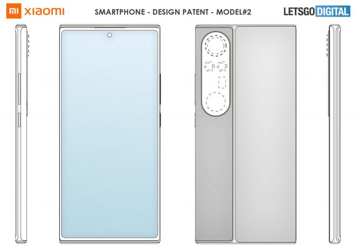 Такой дизайн могут иметь будущие смартфоны Xiaomi