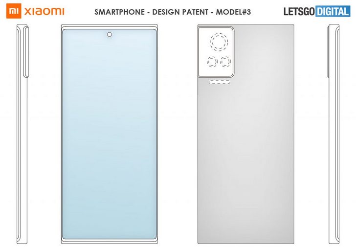 Такой дизайн могут иметь будущие смартфоны Xiaomi