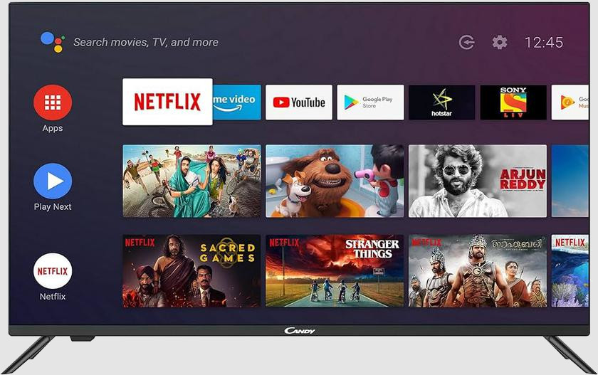 YouTube на Android TV 