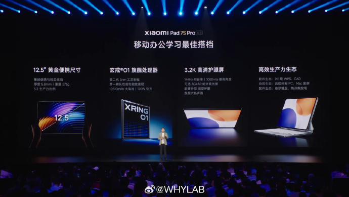Xiaomi Pad 7S Pro: мощный планшет для продуктивности с экраном 3.2K 144 Гц