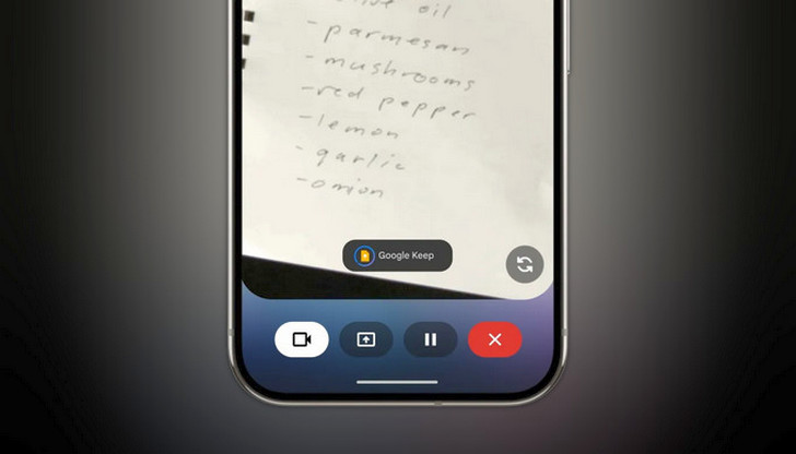 Gemini Live интегрируется с Google Keep