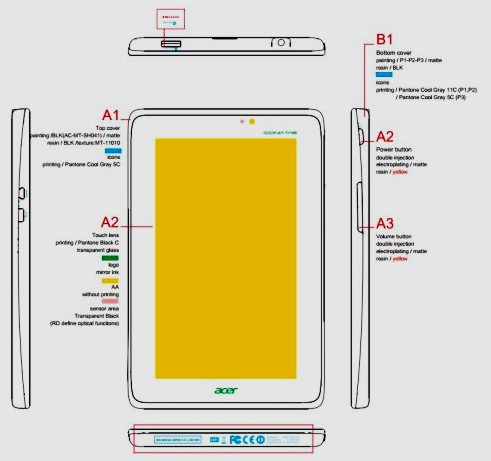 планшетный ПК Acer Iconia Tab A110