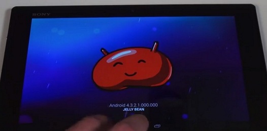 Прошивка Android 4.3 AOSP на планшете Sony Xperia Tablet Z