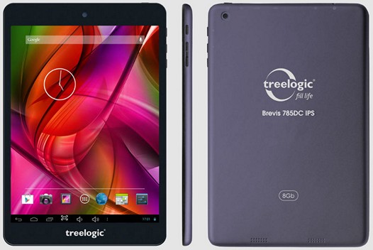 Планшет Treelogic Brevis 785DC IPS. 7.85-дюймовый экран с IPS-матрицей и Android 4.2.2