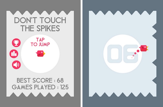 Игры для Android. Don’t Touch The Spikes – еще одна игра в стиле Flappy Bird, но еще более интереснее