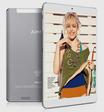Teclast Taipower X89HD. Планшет в стиле iPad Mini с 64-разрядным процессором, экраном высокого разрешения  и возможностью загрузки Android или Windows 8.1 на выбор