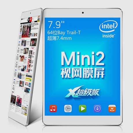 Teclast Taipower X89HD. Планшет в стиле iPad Mini с 64-разрядным процессором, экраном высокого разрешения  и возможностью загрузки Android или Windows 8.1 на выбор