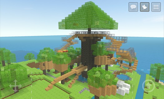 Новые игры для планшетов. Популярный среди пользователей Facebook клон Minecraft, игра iLands теперь доступна и на Android устройствах