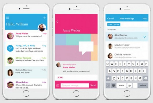 Новые программы для мобильных устройств. Microsoft Send - почтовый клиент и мессенджер в одном флаконе