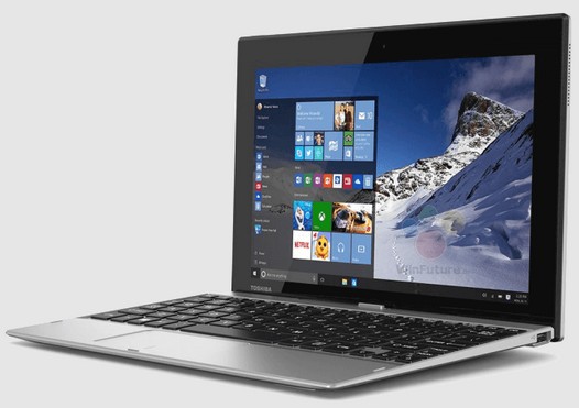 Toshiba Satellite Click 10. Десятидюймовый Windows 10 трансформер, один из конкурентов Microsoft Surface 3