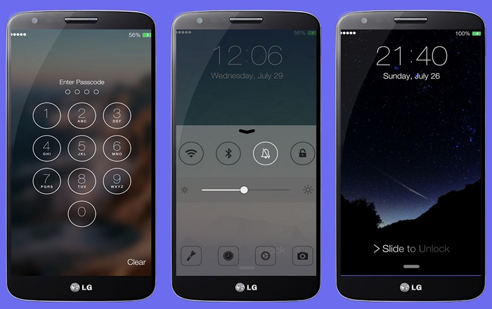 Lock Screen – iPhone Lock: экран блокировки Android в стиле локскрина iPhone